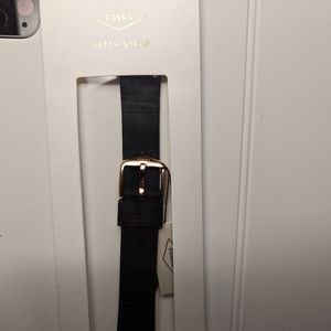 NWT Fossil Watch Strap 18mm Silicone